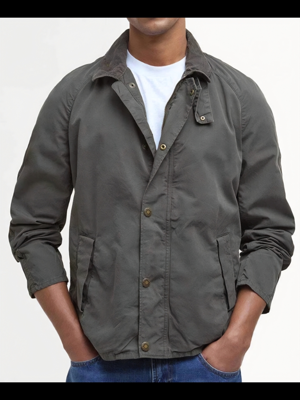 Barbour Tracker Jacket Casual Olive Large